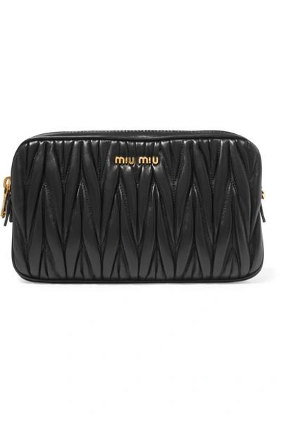 Shop Miu Miu Small Matelassé Leather Camera Bag