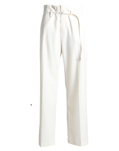 Shop Department 5 Woman Pants Ivory Size 30 Polyester, Viscose, Elastane In White