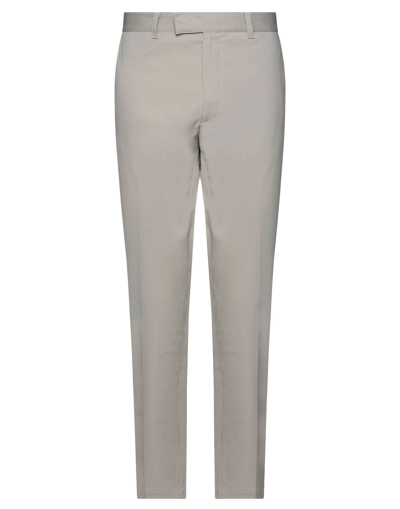 Shop Mauro Grifoni Grifoni Man Pants Dove Grey Size 38 Cotton, Elastane