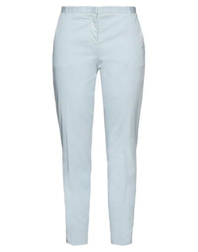 Shop Fabiana Filippi Woman Pants Light Grey Size 4 Cotton, Elastane