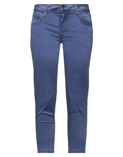 Shop Cycle Woman Cropped Pants Slate Blue Size 26 Lyocell, Cotton, Elastane