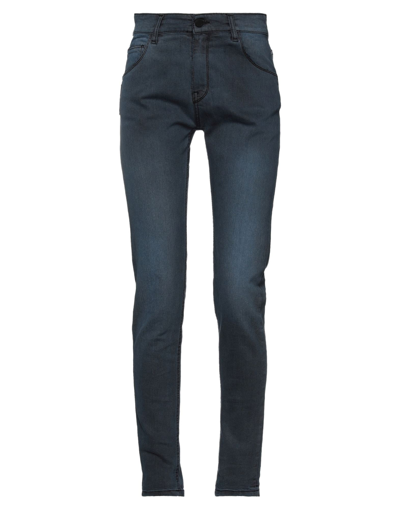 Shop Frankie Morello Woman Jeans Slate Blue Size 29 Cotton, Polyester