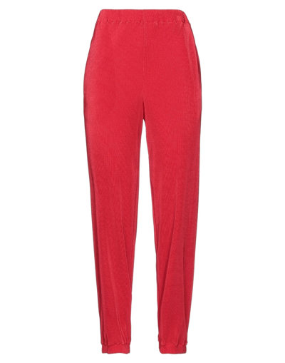 Shop Giorgio Armani Woman Pants Red Size 10 Polyester