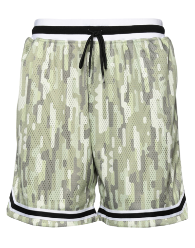 Shop John Elliott Shorts & Bermuda Shorts In Light Green