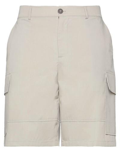 C.9.3 Man Shorts & Bermuda Shorts Light Grey Size 30 Polyester, Cotton In Grey