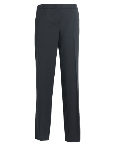 Shop Drumohr Woman Pants Black Size 4 Polyester, Virgin Wool, Elastane