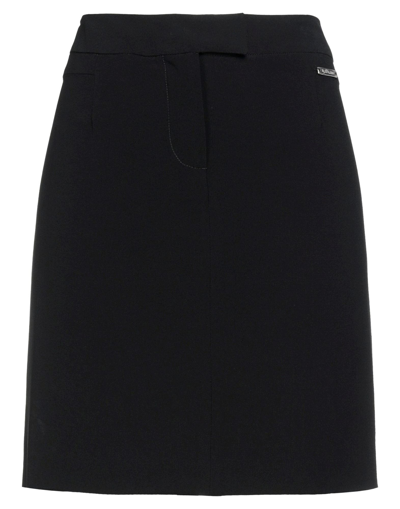Shop Galliano Mini Skirts In Black
