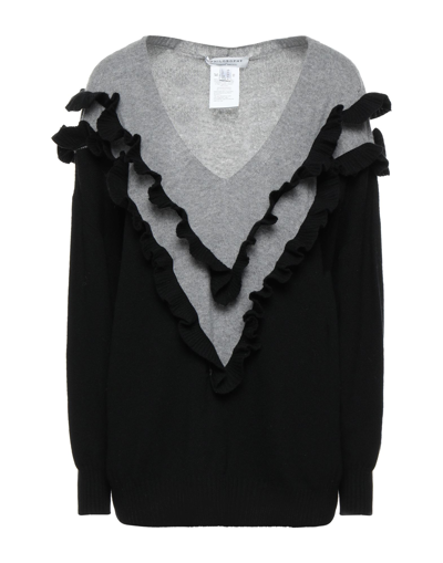 Shop Philosophy Di Lorenzo Serafini Woman Sweater Black Size 6 Virgin Wool, Cashmere