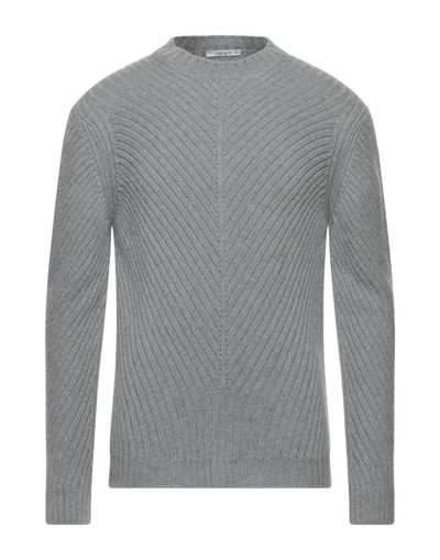 Shop Kangra Cashmere Kangra Man Sweater Grey Size 42 Cashmere