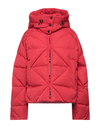 Shop Historic Woman Puffer Red Size S Polyester