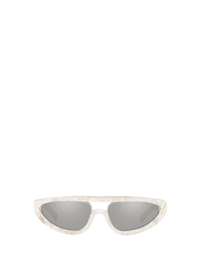 Shop Alain Mikli Sunglasses In Blanc Mikli