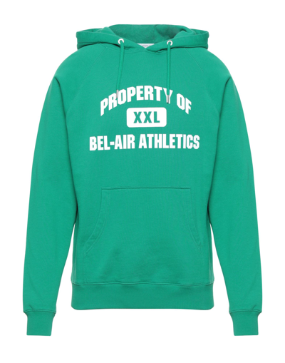 Shop Bel-air Athletics Man Sweatshirt Green Size Xl Cotton