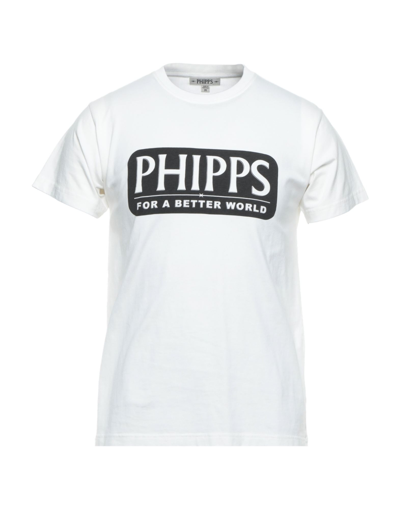 Phipps Logo Graphic-print Organic Cotton T-shirt In White