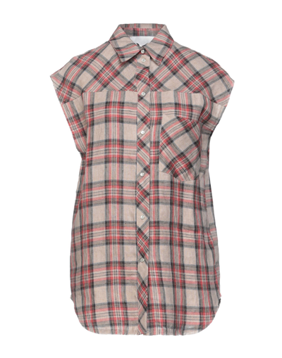 Shop 8pm Woman Shirt Beige Size S Linen
