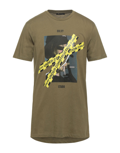 Shop Daniel Ray Man T-shirt Military Green Size Xl Cotton