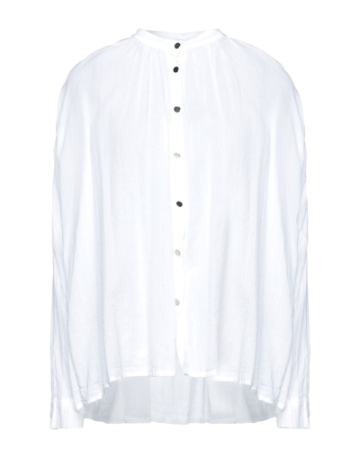 Shop Rebel Queen By Liu •jo Rebel Queen Woman Shirt White Size Xs Cotton, Viscose