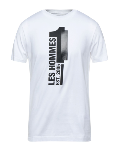 Shop Les Hommes Man T-shirt White Size Xxl Cotton