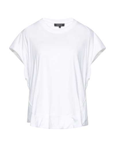 Shop Barbara Bui Woman T-shirt White Size M Cotton