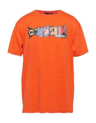 Shop Daniel Ray Man T-shirt Orange Size Xl Cotton