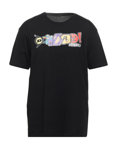 Shop Daniel Ray Man T-shirt Black Size Xl Cotton
