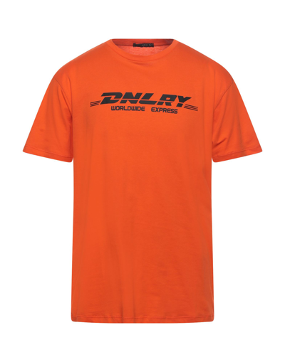 Shop Daniel Ray Man T-shirt Orange Size Xxl Cotton