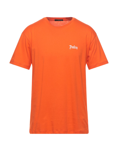 Shop Daniel Ray Man T-shirt Orange Size Xxl Cotton