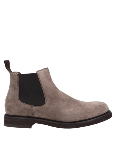 Shop Berwick 1707 Ankle Boots In Dove Grey