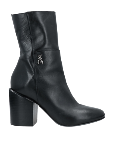 Shop Patrizia Pepe Woman Ankle Boots Black Size 6 Soft Leather