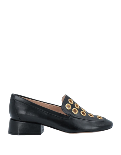 Shop Mulberry Loafers In Black