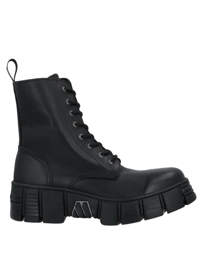 Shop New Rock Man Ankle Boots Black Size 7 Soft Leather