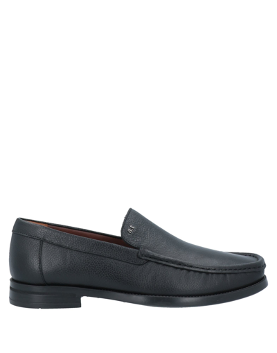 Shop A.testoni A. Testoni Man Loafers Black Size 6.5 Soft Leather