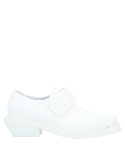 Shop Mm6 Maison Margiela Loafers In White