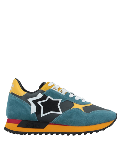 Shop Atlantic Stars Sneakers In Slate Blue