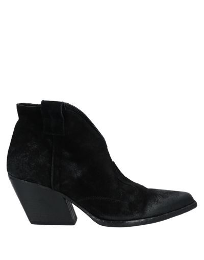 Shop Elena Iachi Ankle Boots In Black