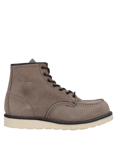 Shop Red Wing Shoes Ankle Boots In Grey