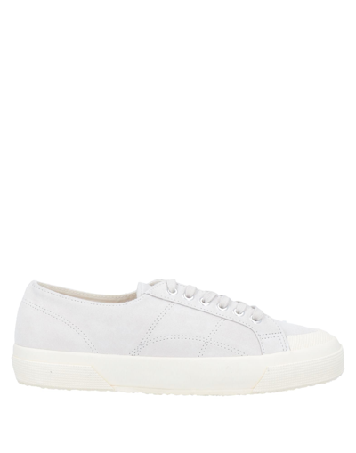Shop Superga Man Sneakers Light Grey Size 9 Soft Leather