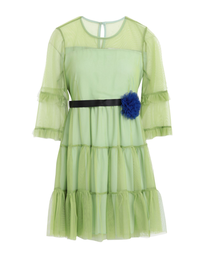 Shop Be Blumarine Woman Mini Dress Light Green Size 4 Polyester