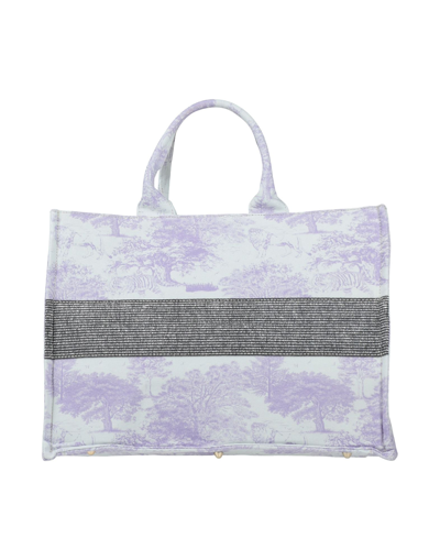 Shop Maury Handbags In Lilac