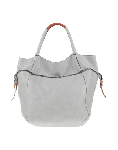 Shop Maury Handbags In Light Grey