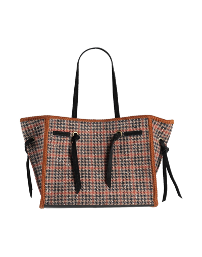 Shop Viamailbag Handbags In Khaki
