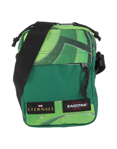 Shop Eastpak Man Cross-body Bag Green Size - Polyester