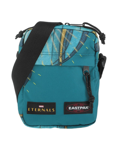 Shop Eastpak Man Cross-body Bag Deep Jade Size - Polyester In Green