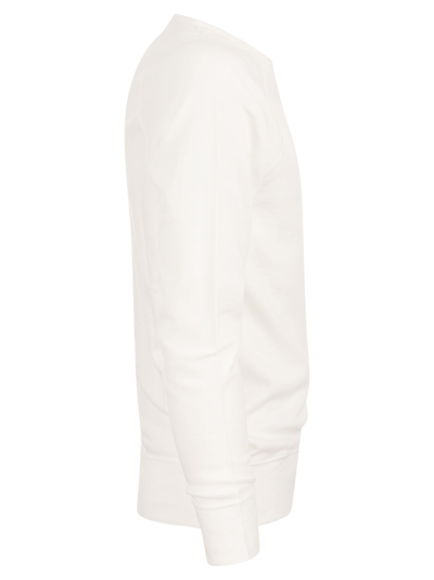 Shop Ralph Lauren Cotton Sweatshirt In White