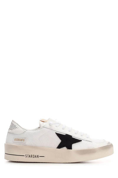 Shop Golden Goose Star Patch Sneakers In White