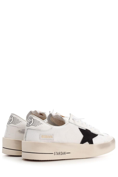 Shop Golden Goose Star Patch Sneakers In White
