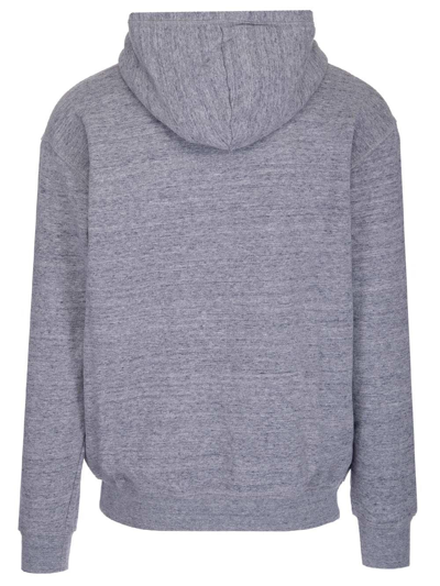 Dsquared2 Logo Printed Drawstring Hoodie