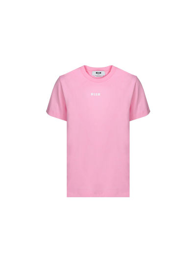 Shop Msgm T-shirt In 12