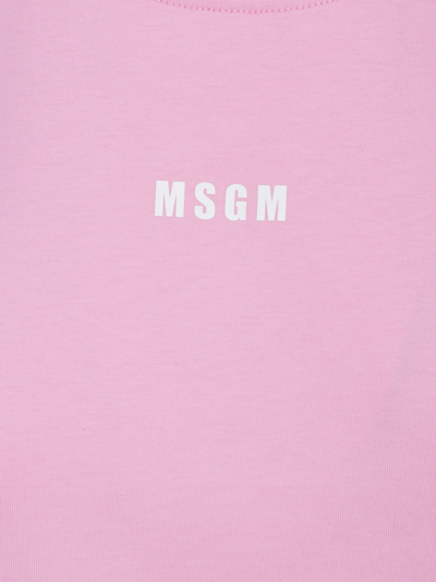 Shop Msgm T-shirt In 12