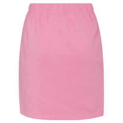 Shop Chiara Ferragni Logo Embroidered Pencil Skirt In Pink