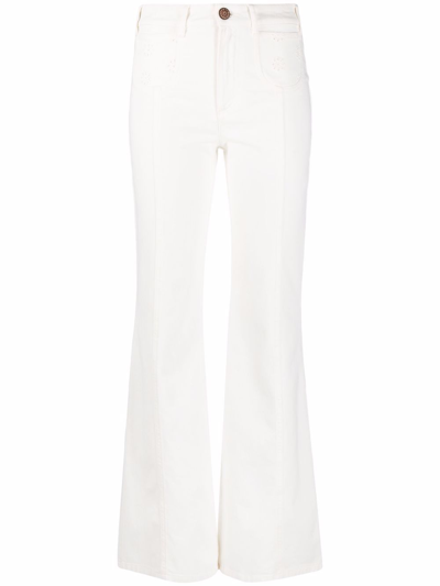 Shop See By Chloé Jeans White